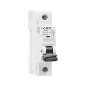 GYM9 1P 10KA MCB from GYM9-10KA-1P-50A-D High Breaking Capacity Miniature Circuit Breaker with CE Certificate by GEYA