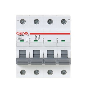 GYM9 4P 10KA MCB from GYM9-10KA-4P-6A-D High Breaking Capacity Miniature Circuit Breaker with CE Certificate by GEYA